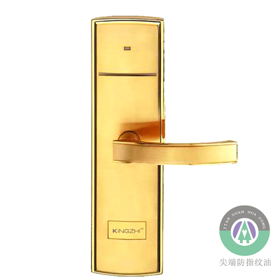 PVD门锁防指纹油